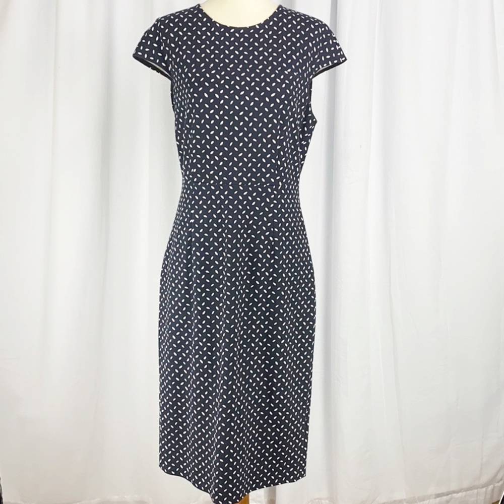 Diane Von Furstenberg Printed Hadlie Midi Sheath